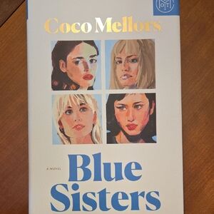 Coco Mellors Novel with White and Blue Cover